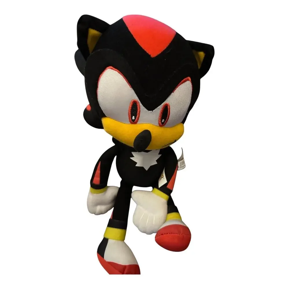 4 Pc Set Bundle Stuffed Plush Sonic Hedgehog Knuckles Tails Shadow Toy Factory